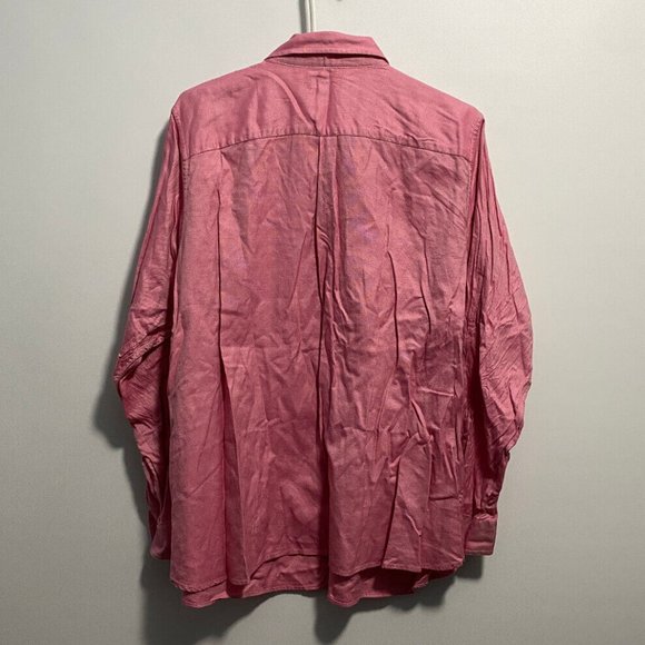 Lands'End‎ Pink Button Up Shirt Size 20W - Picture 4 of 5